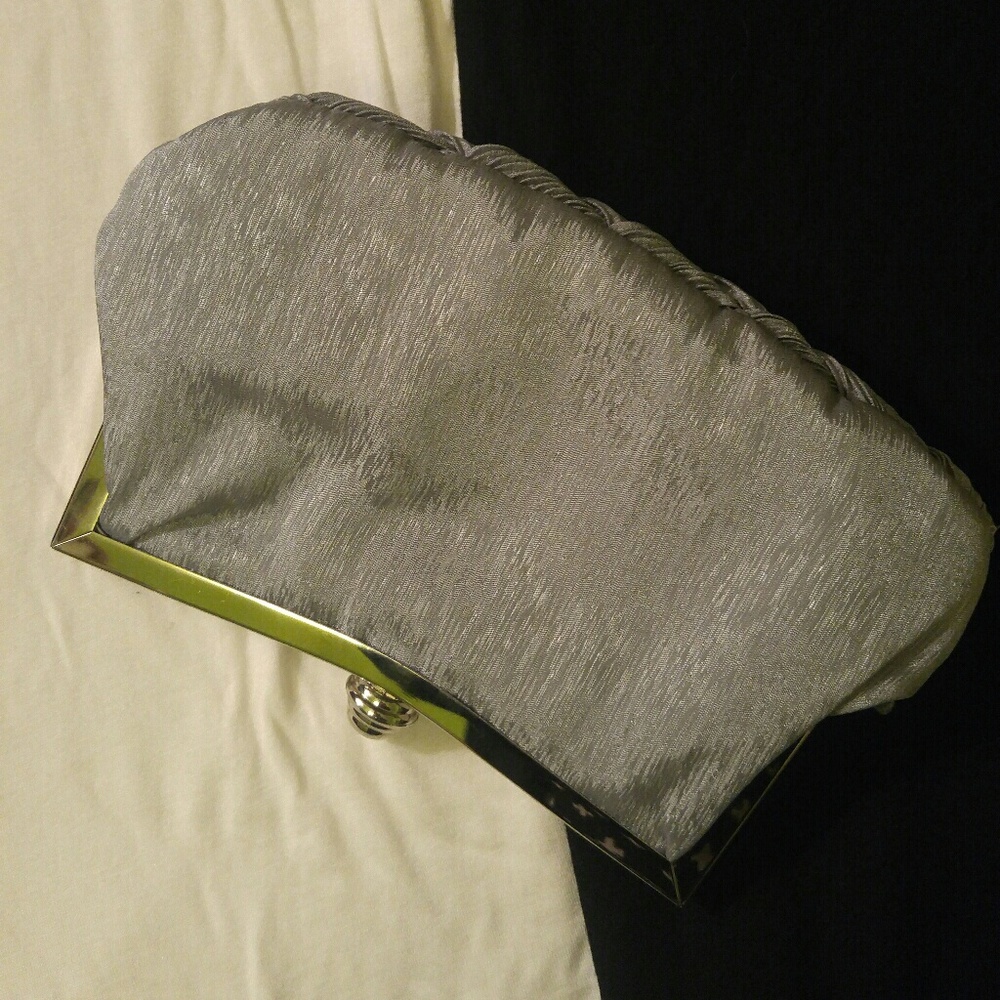 Silver Clutch Purse - Picture 7 of 12